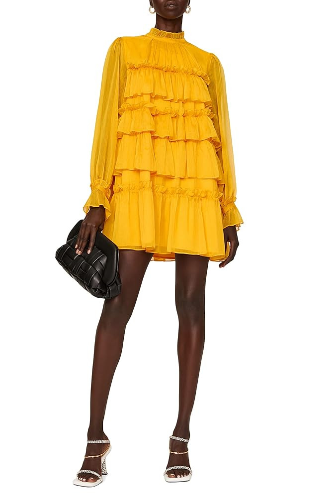 RTR Design Collective Tiered Ruffle Dress | Amazon (US)