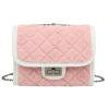 Edfrwws Women Lattice Shoulder Bags Chain Messenger Crossbody Satchel Bag (Pink) | Walmart (US)