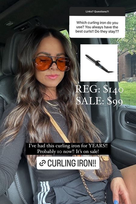 Weekly favorites!! SOO many of you guys grabbed this curling iron on sale! 

Hair tools 
Beauty 
Sale alert 

#LTKStyleTip #LTKBeauty #LTKSaleAlert