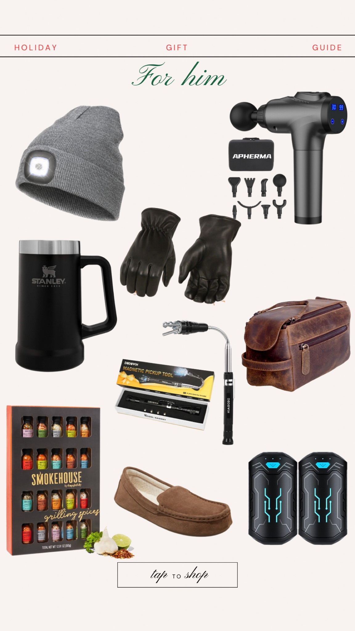 Holiday 2023 gift guide for him! 

#LTKSeasonal #LTKHoliday #LTKGiftGuide