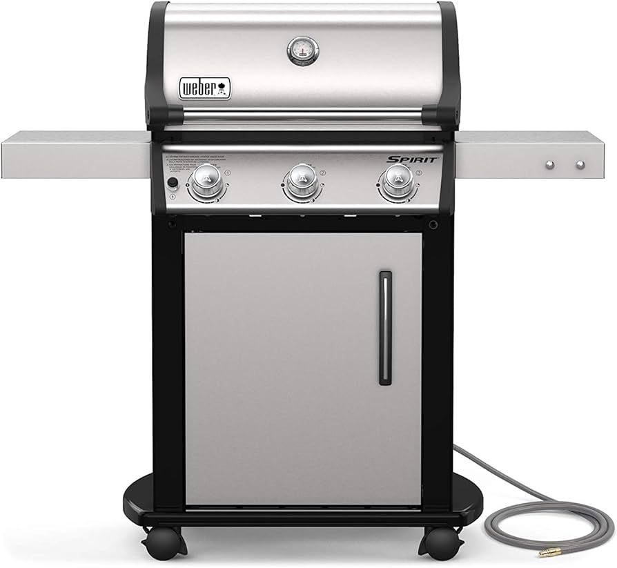 Weber Spirit S-315 NG Gas Grill, Stainless Steel | Amazon (US)