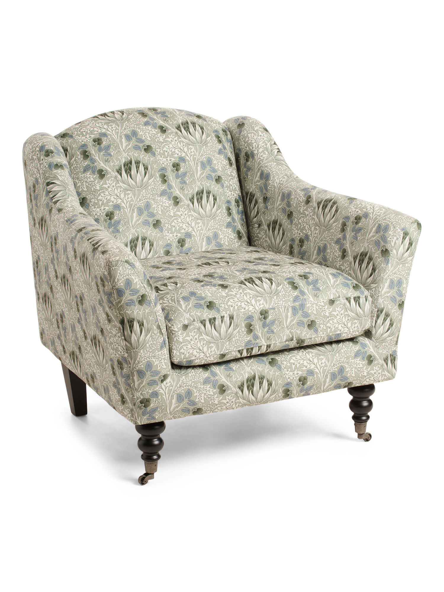 Lily And Artichoke Print Accent Chair | Chairs & Seating | Marshalls | Marshalls