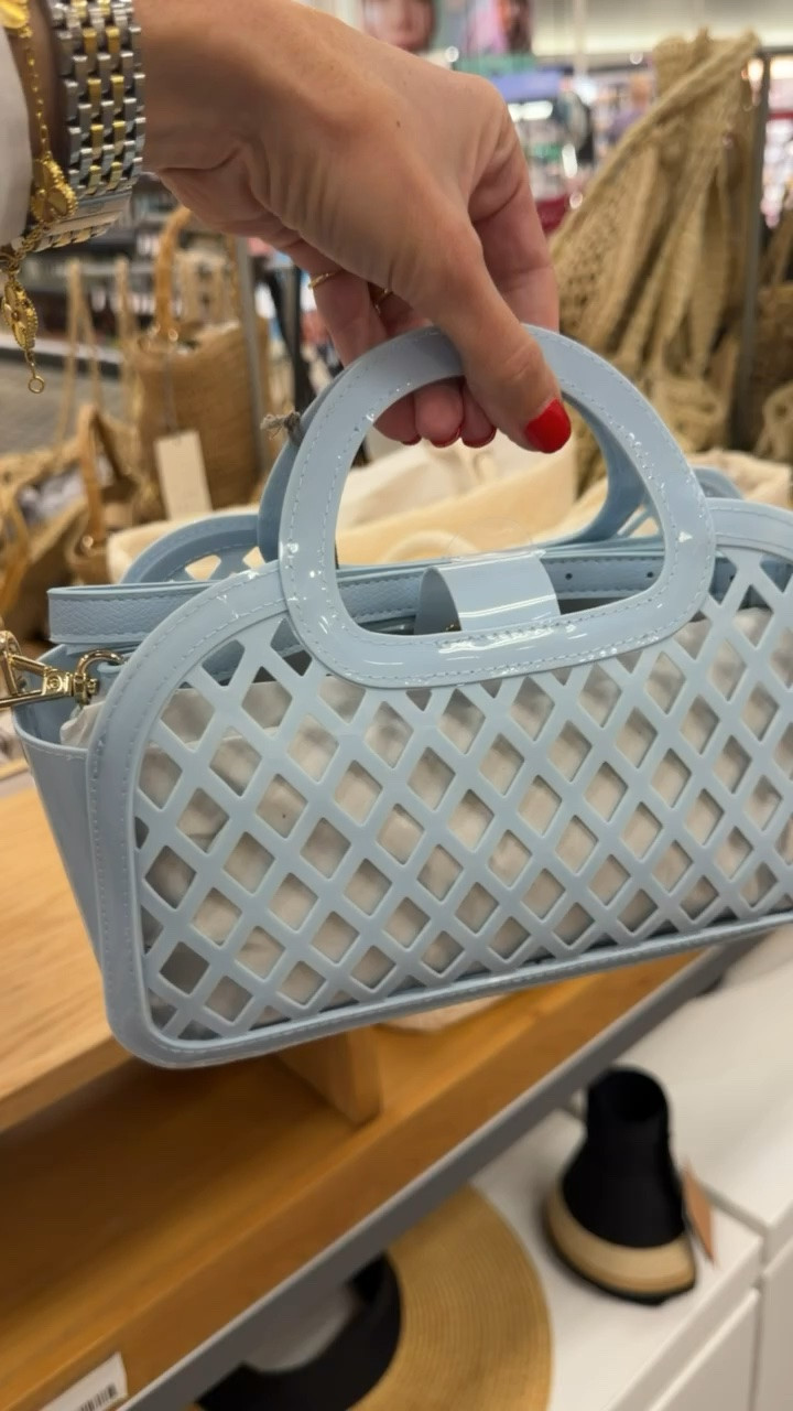 This little bag is giving designer vibes without the designer price tag 👏 the soft blue color is so pretty for spring and summer, and the structured shape makes any outfit feel instantly more elevated

designer look for less, spring handbag, summer accessories, blue handbag, affordable fashion finds, chic handbag, woven purse trend, Target finds, vacation style, trendy accessories, elevated everyday style, casual chic outfit

#LTKootd #LTKSeasonal