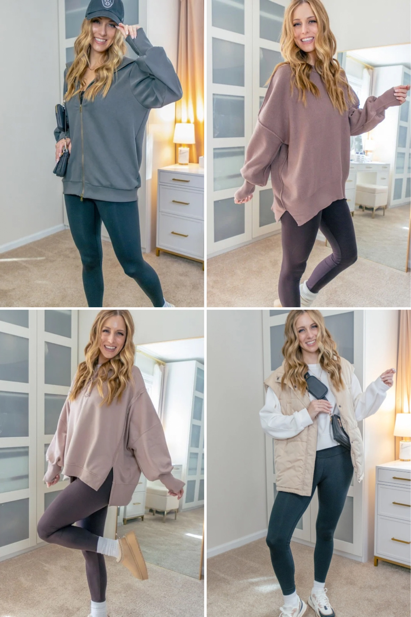 Comfy, cozy leggings outfits for when you want to be cute but still incredibly comfortable!
This is basically how I dress on a daily basis. Anyone else!?



#LTKSeasonal #LTKFindsUnder50 #LTKFindsUnder100