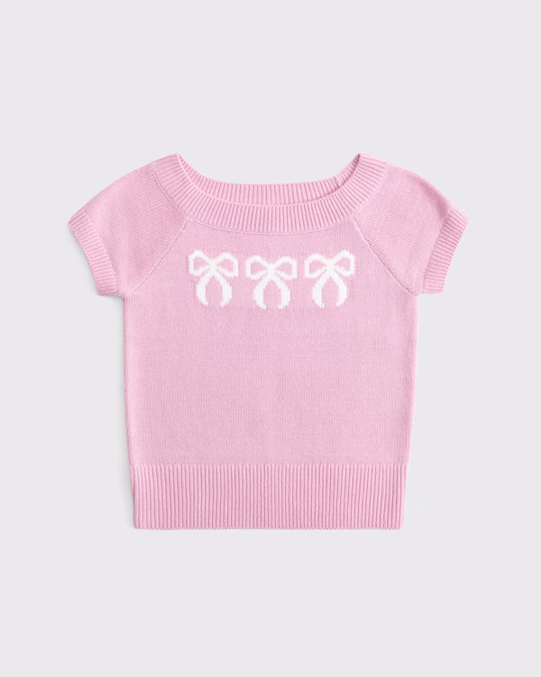 girls slim sweater top | girls tops | Abercrombie.com | Abercrombie & Fitch (US)