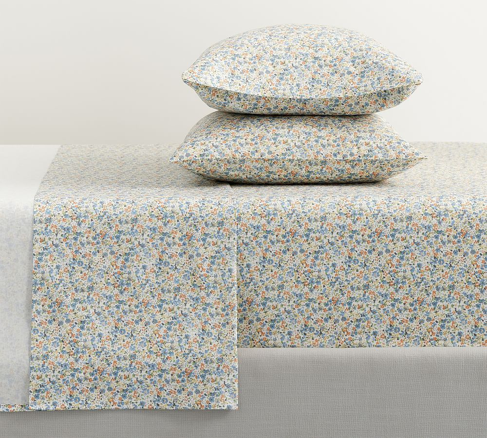 Ditsy Floral Percale Sheet Set | Pottery Barn (US)