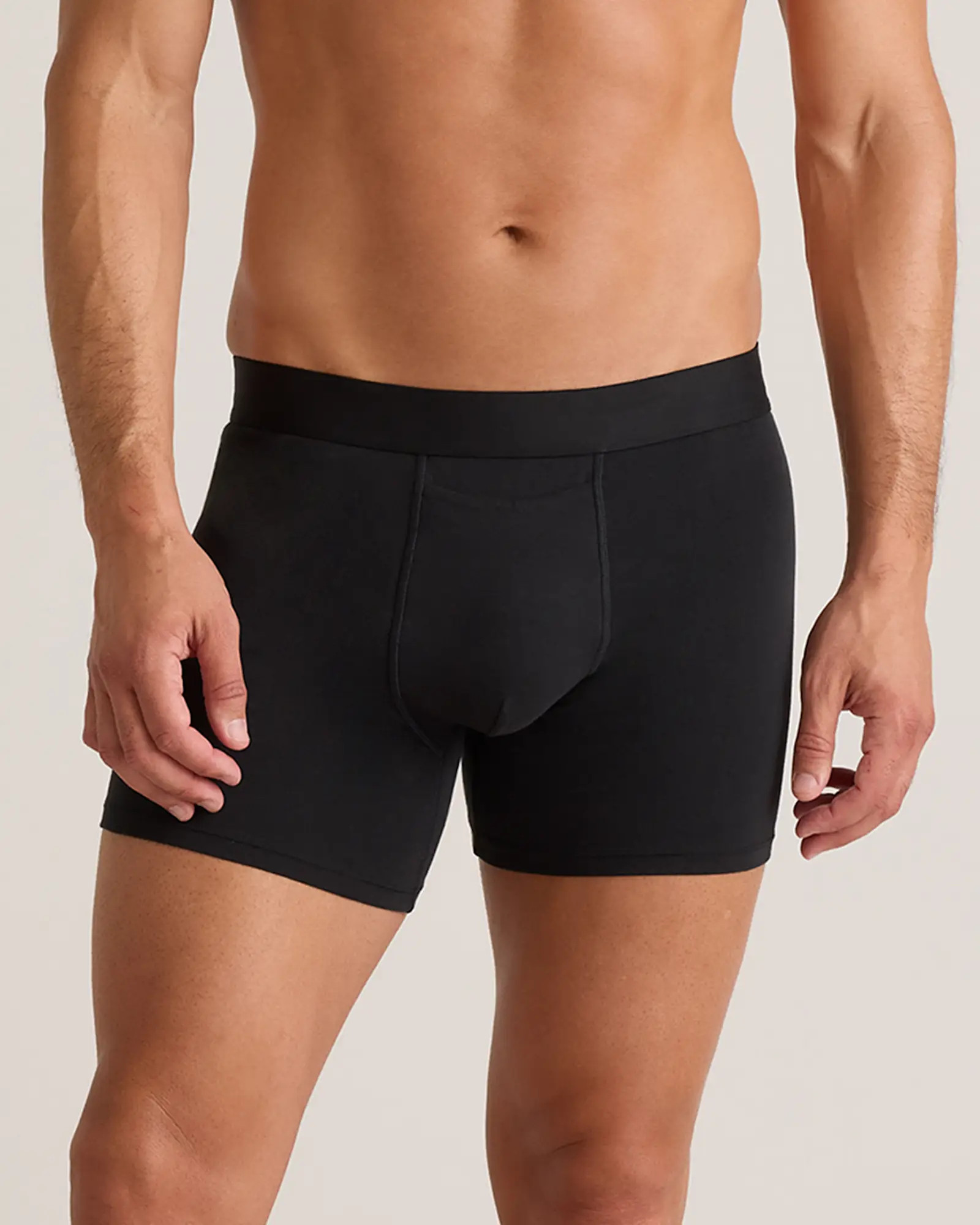 Organic Cotton 4'' Trunk (3-pack) in Black | Quince