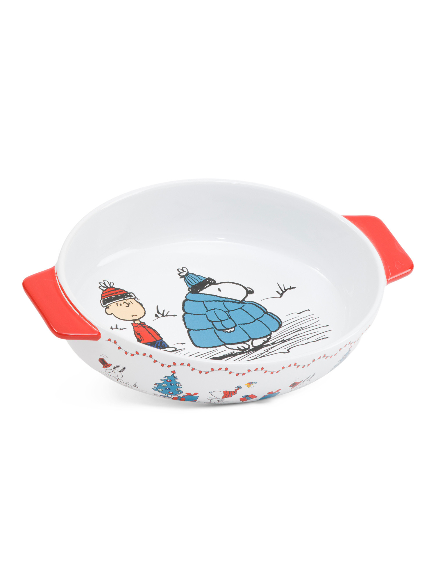 12in Puffer Coat Snoopy Oval Baking Dish | TJ Maxx