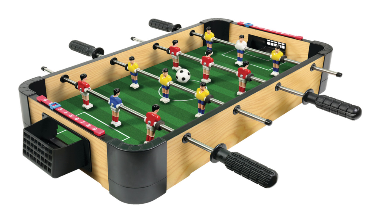 Snap 'N' Play 2-Player Table Top Foosball Soccer Game, Wood Finish, Age 6+, 20-in#184-0104-6 | Canadian Tire