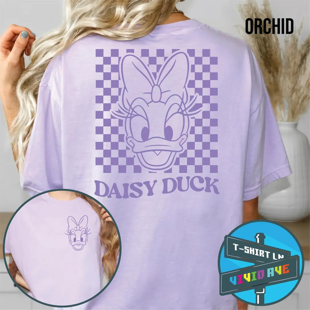 Retro Daisy Duck Shirt, Vintage Daisy Duck Shirt, Disney Vacation Shirt, Disneyland Daisy Shirt, ... | Etsy (US)
