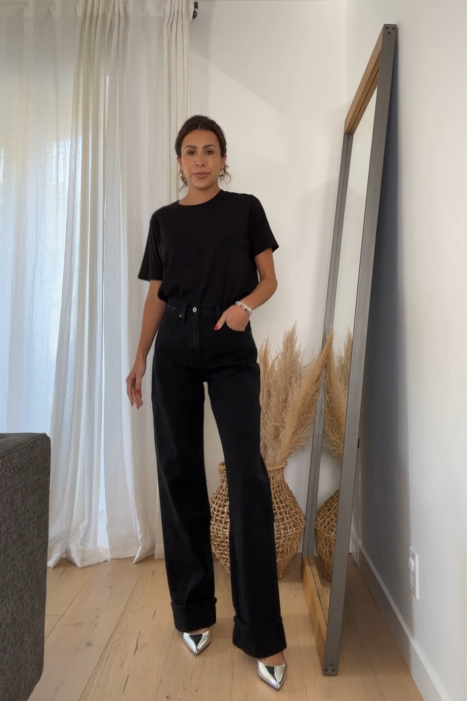 Abercrombie cuff loose fit jean - use code DENIMAF for extra 15% off 

#LTKfindsunder100 #LTKsalealert