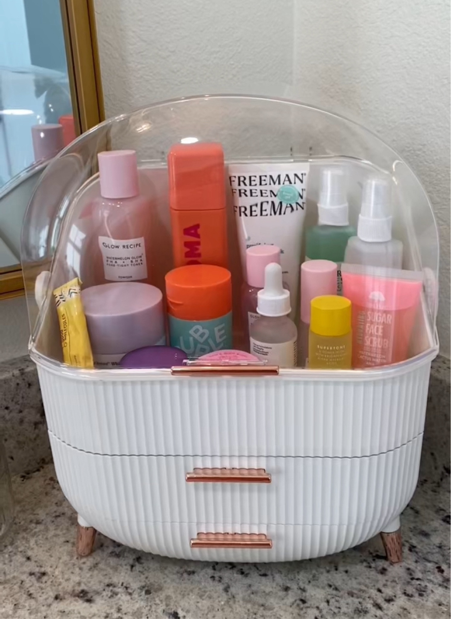The most perfect skincare and makeup organizer! So spacious!

#LTKBeauty #LTKSaleAlert #LTKHome