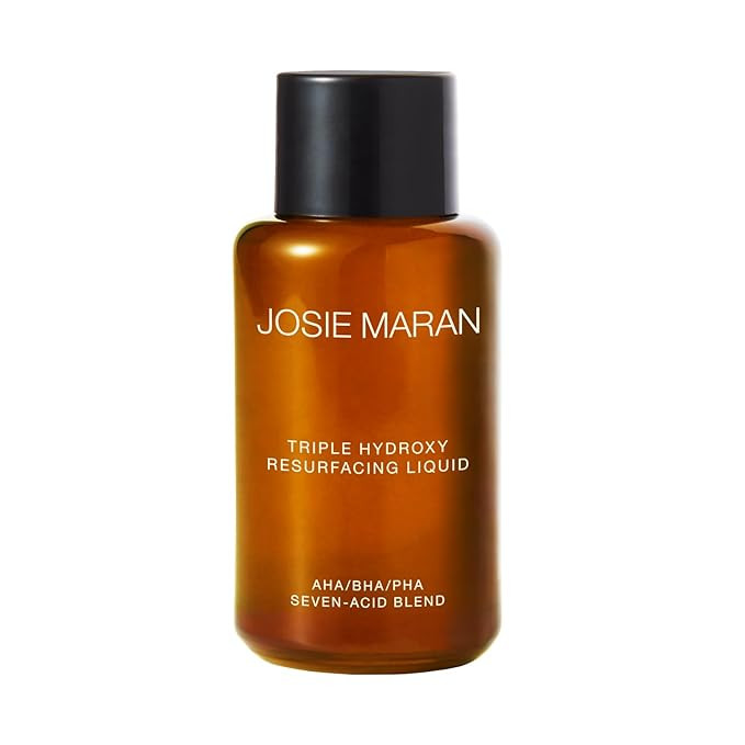 Josie Maran Triple Hydroxy Resurfacing Liquid - Anti-Aging Exfoliating Toner with Azelaic, Glycol... | Amazon (US)