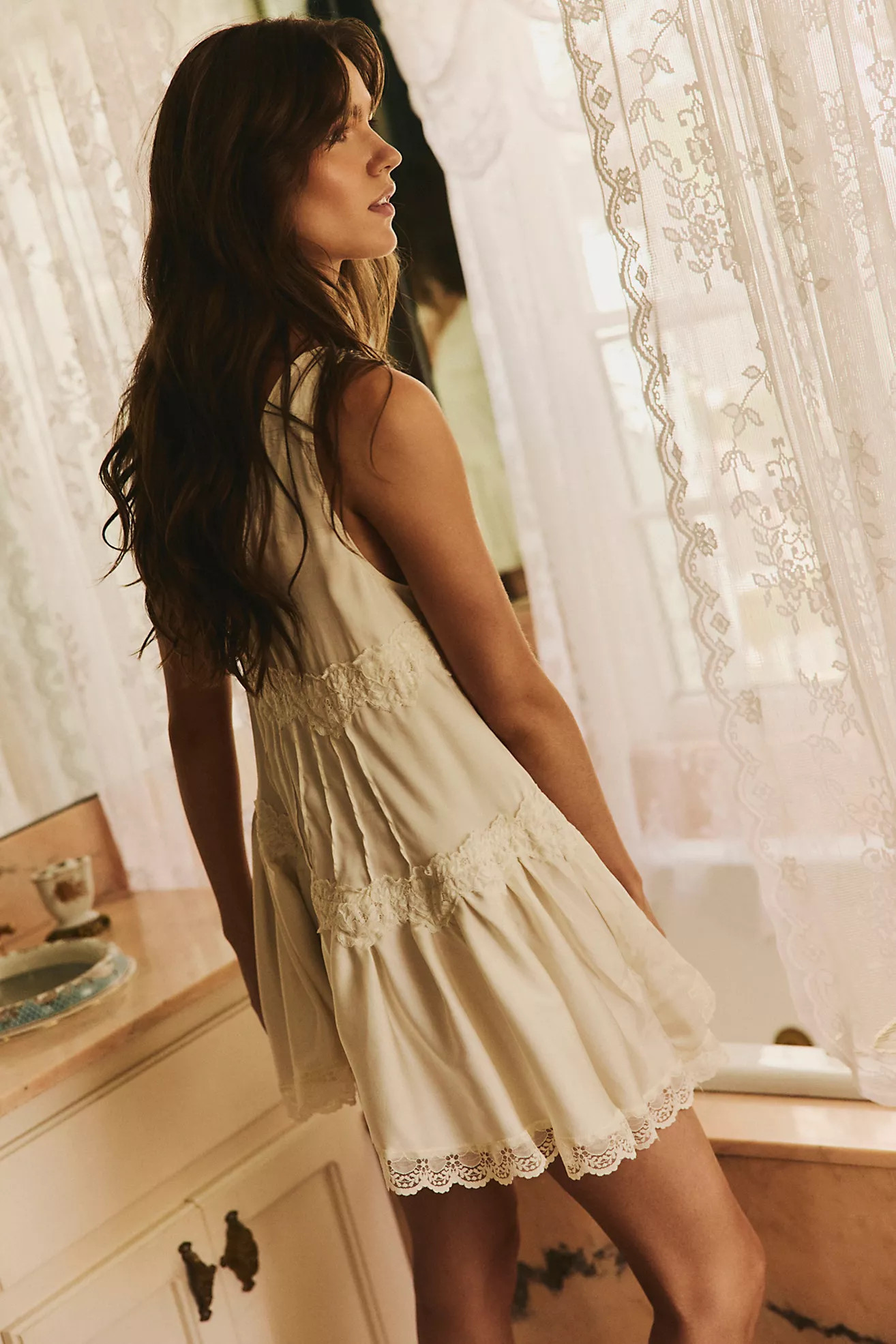 In This Groove Mini Slip Dress | Free People (Global - UK&FR Excluded)