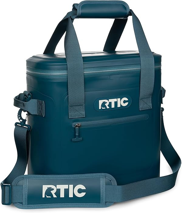 RTIC Ultra-Tough Soft Cooler 20 Can, Insulated Bag Portable Ice Chest Box for Lunch, Beach, Drink... | Amazon (US)