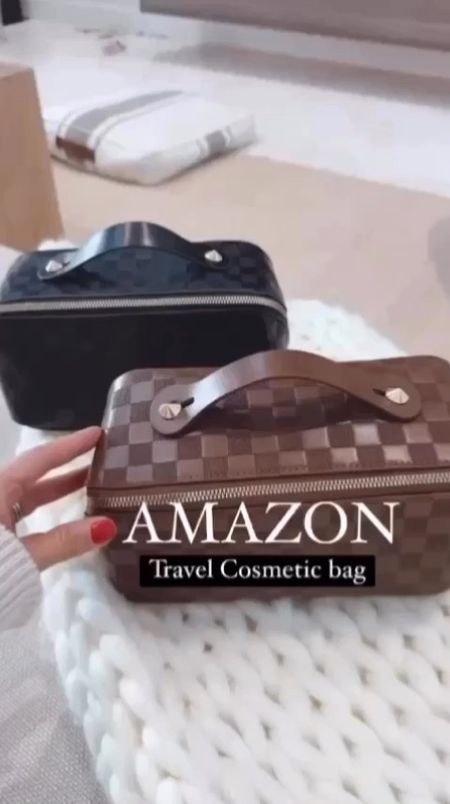 I love this Amazon Travel Cosmetics Bag. Very spacious so it fits all your travel essentials. 



#LTKU #LTKTravel #LTKSeasonal