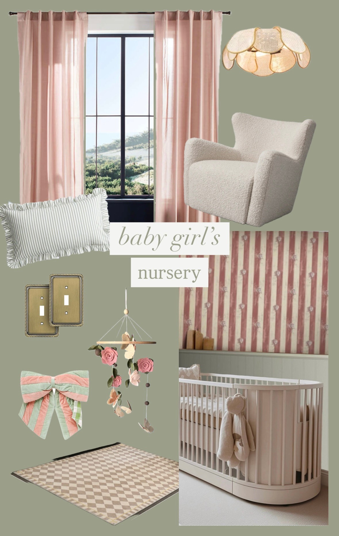 baby girl’s nursery decor and nursery furniture 🎀 part 2

#LTKU #LTKHome #LTKSeasonal