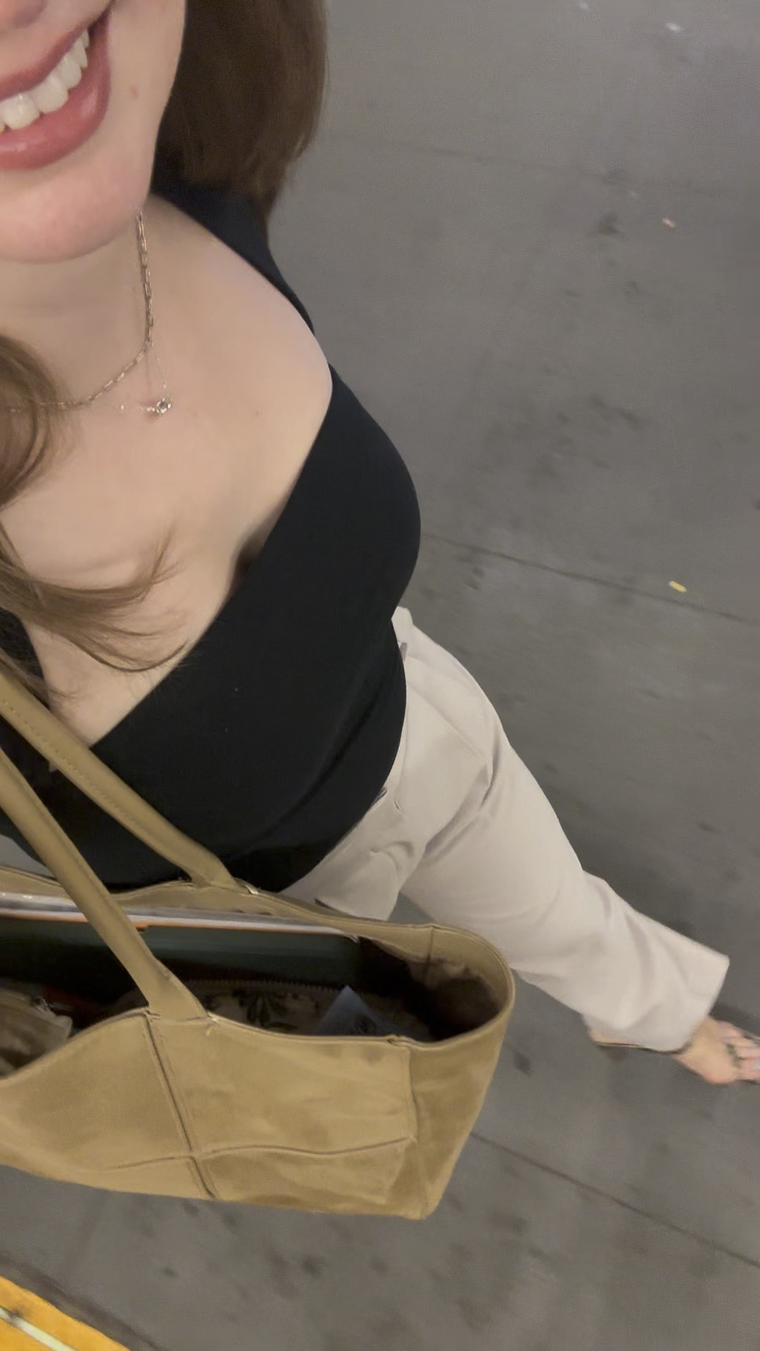 Wearing this look from Abercrombie for teaching today! Top is the Ava in black (size S) and pants are the Sloane trouser in Light Taupe (in 26 Short). 

#LTKVideo #LTKFindsUnder100 #LTKWorkwear