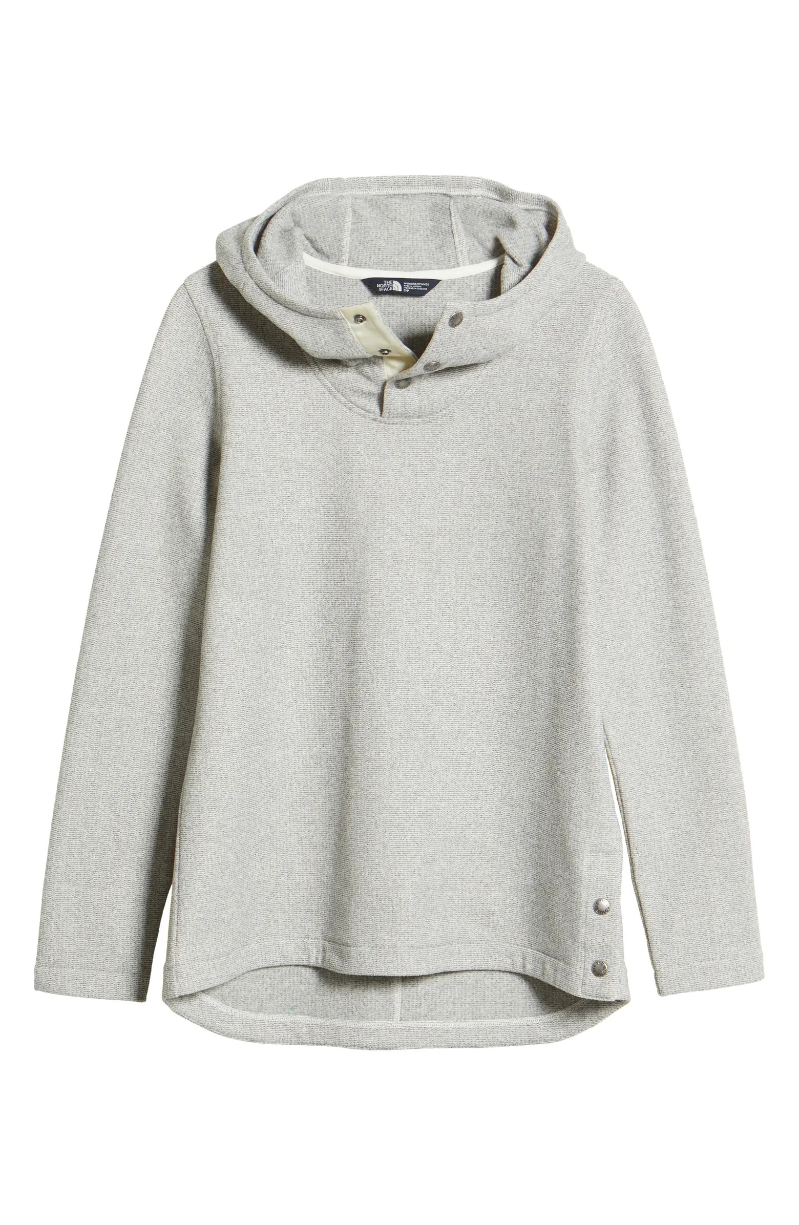 Knit Stitch Fleece Hoodie | Nordstrom