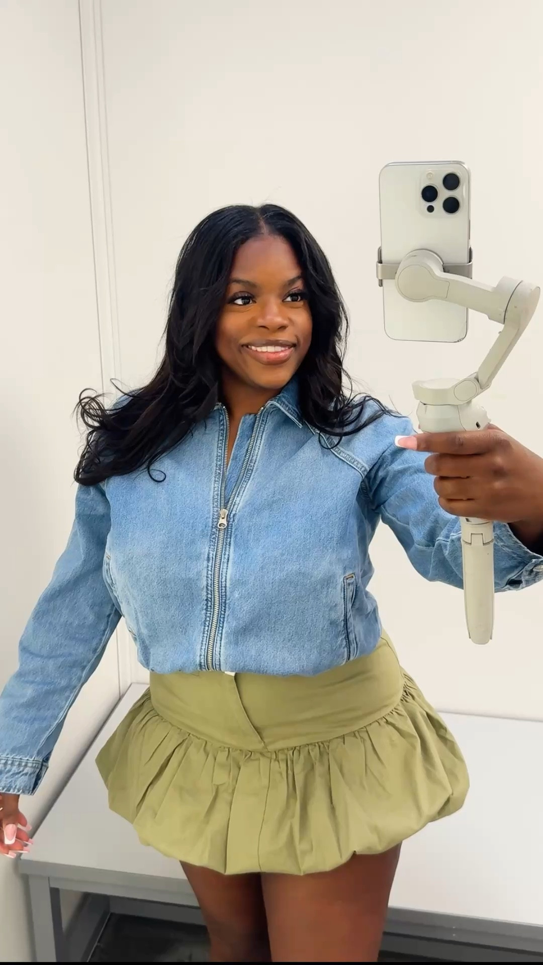 Denim bomber & a super cute skirt ✨
(Wouldn’t pair these together)

#LTKSaleAlert #LTKPetite #LTKmomlife