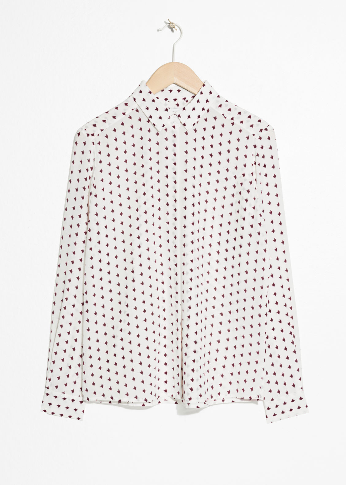 Silk Shirt - White | & Other Stories (EU + UK)