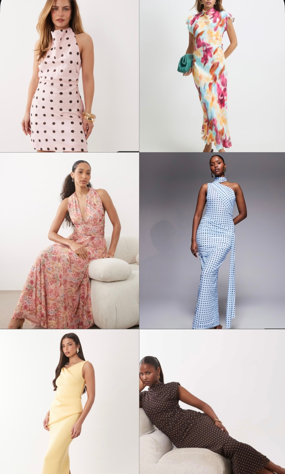 ASOS wedding guest dresses! ❤️ I’ve pulled together some of my fave options from asos for s/s weddings 🌺🌿