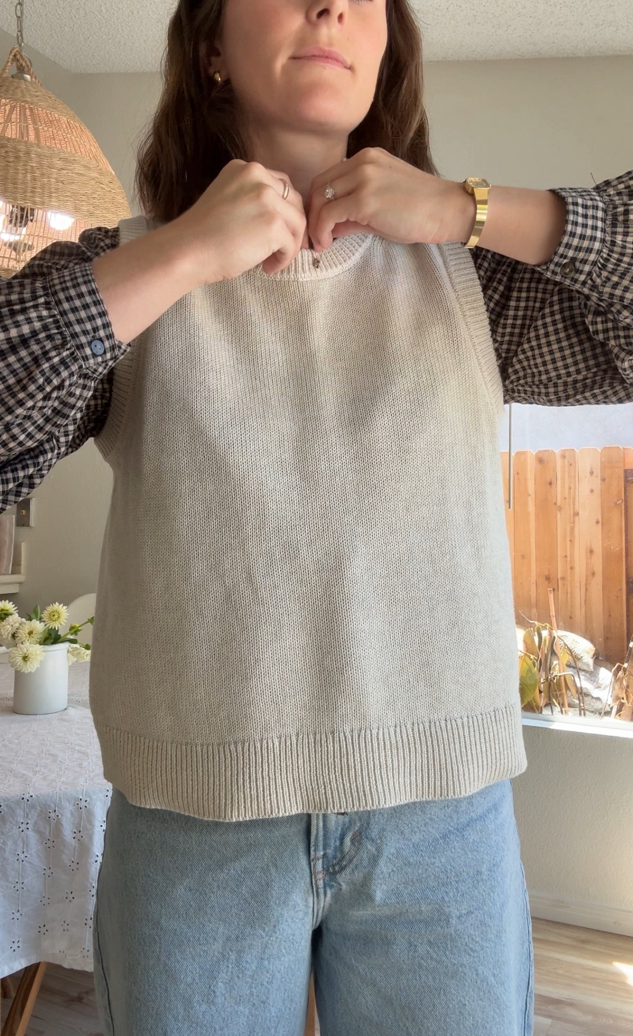 100% cotton sweater vest for $25! Comes in different colors and so cute for fall

#LTKSeasonal #LTKFamily #LTKFindsUnder50