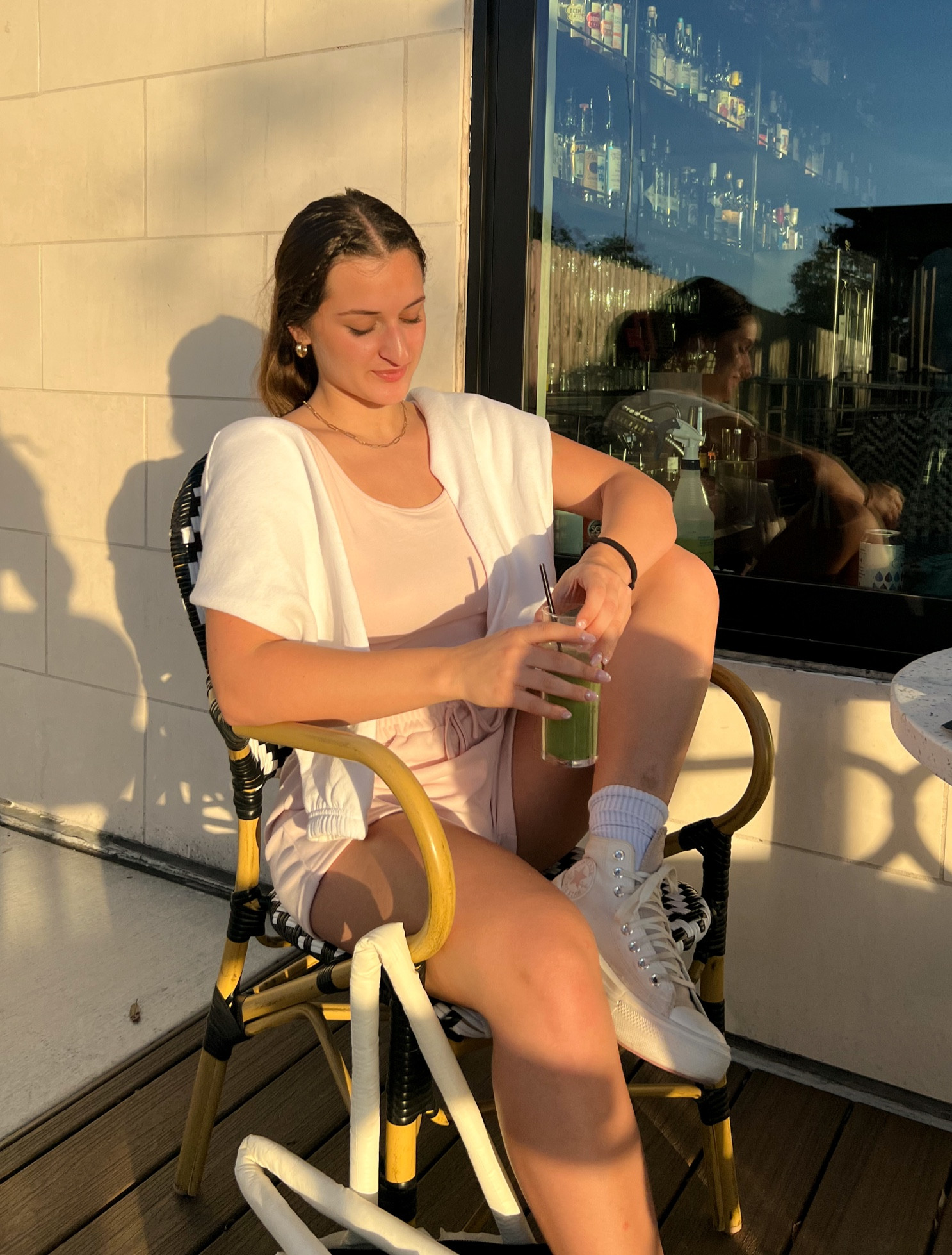 coffee shop work date outfit 🌸🎀🍓