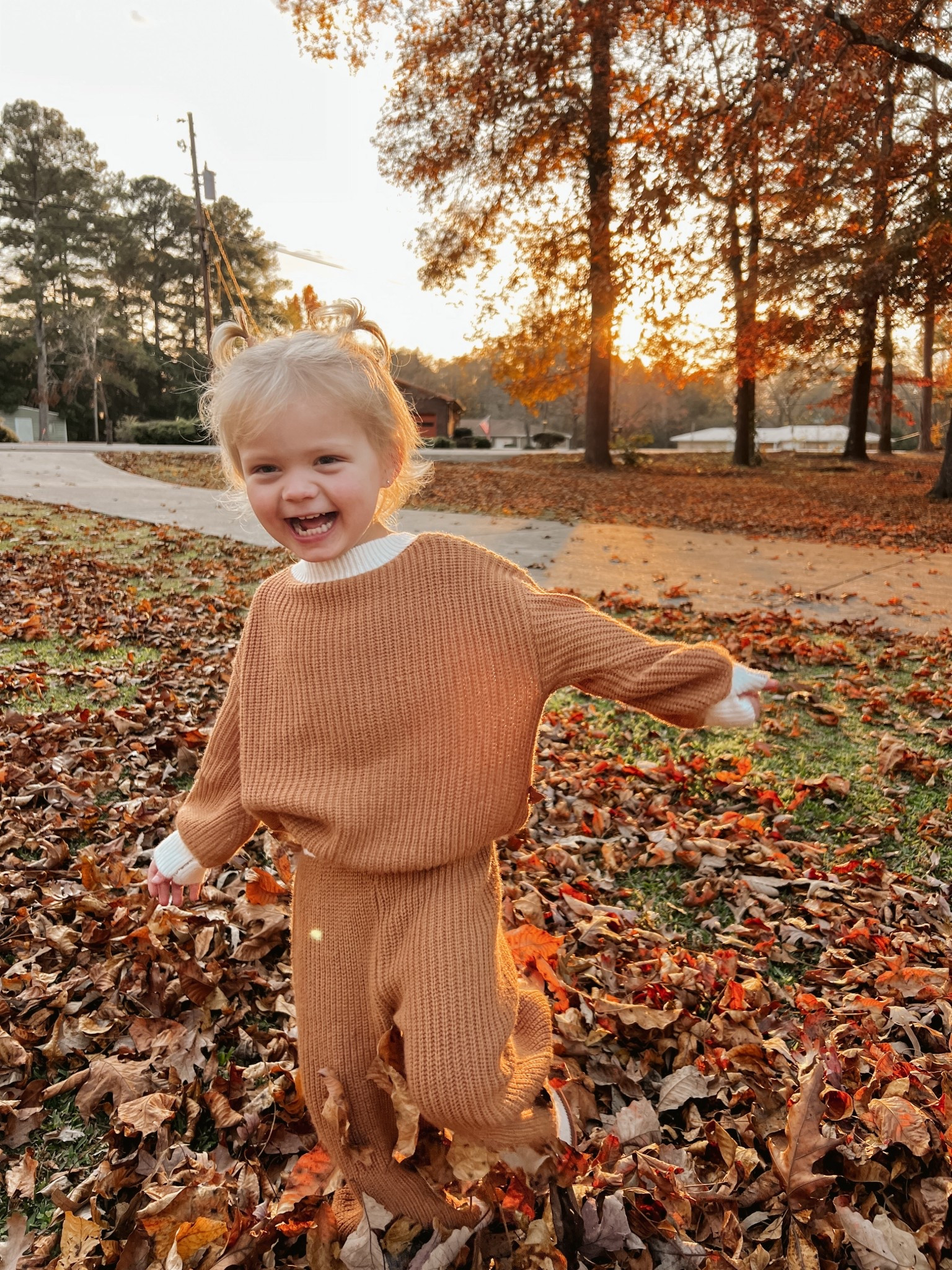 A fall matching set that I can’t get enough of! Going to need one for myself 😂 

#LTKSeasonal #LTKKids #LTKCyberWeek