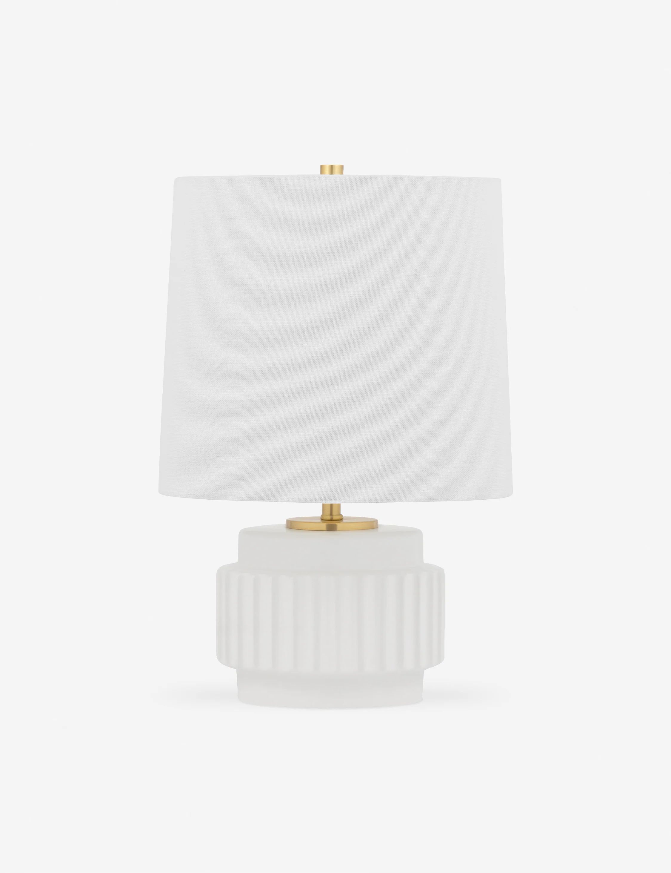 Atharv Table Lamp, White | Lulu and Georgia 