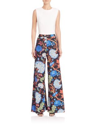 Alice + Olivia - Elinor Super-Flare Pants | Saks Fifth Avenue OFF 5TH