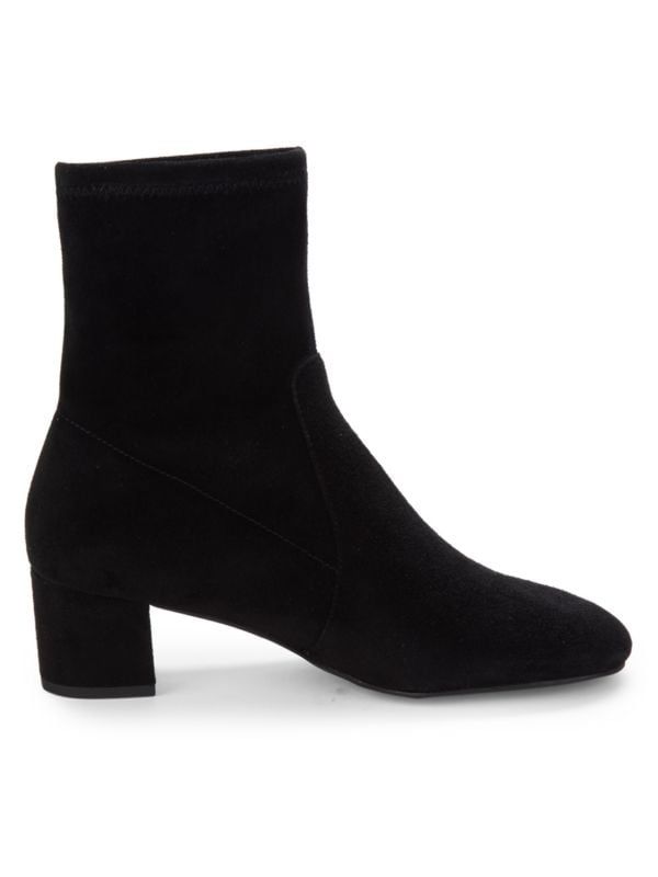 Stuart Weitzman Sofia Block Heel Suede Sock Boots on SALE | Saks OFF 5TH | Saks Fifth Avenue OFF 5TH