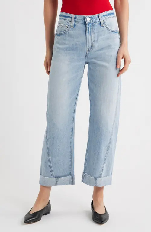 Pistola Kacey Cuffed High Waist Boyfriend Jeans in Berkeley at Nordstrom, Size 28 | Nordstrom