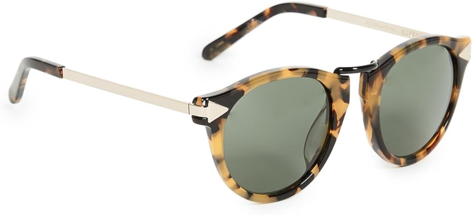 Karen Walker Women's Alternative Fit Helter Skelter Sunglasses | Amazon (US)