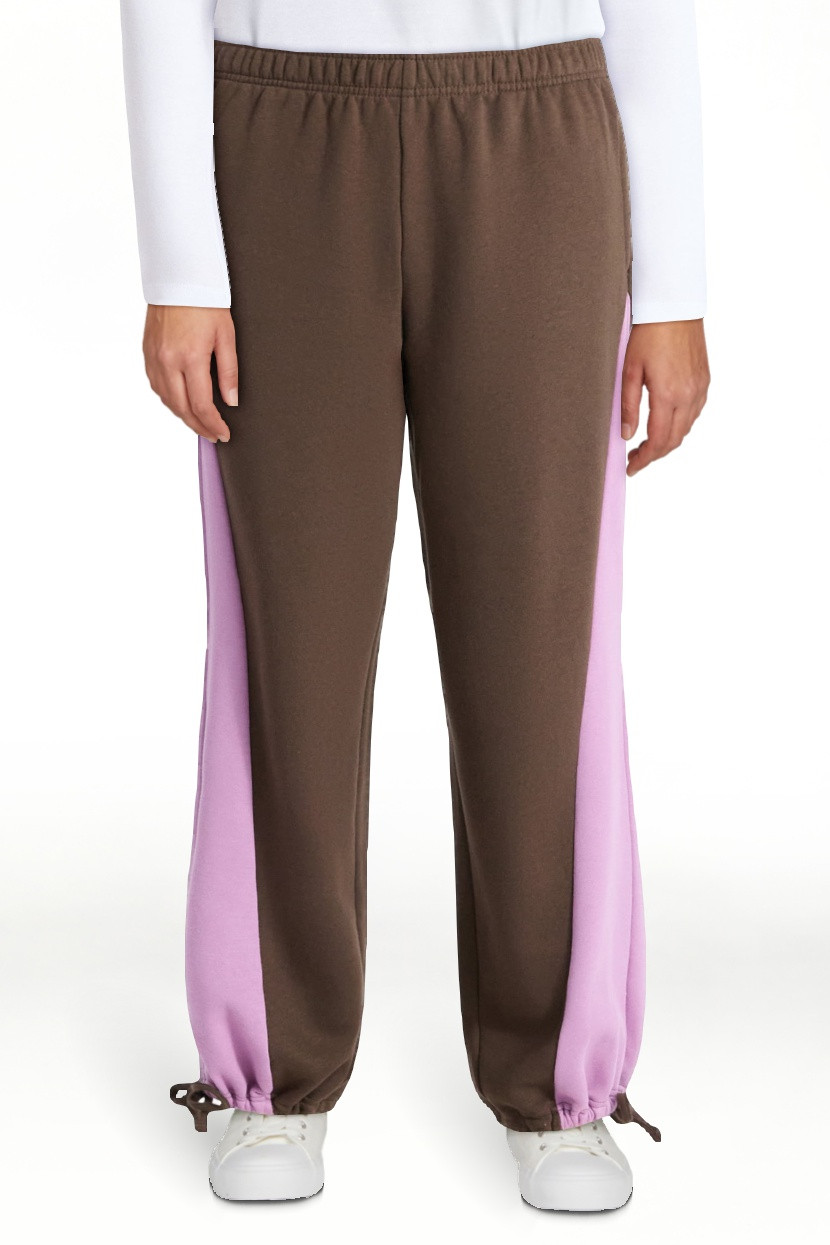 No Boundaries Colorblock Joggers, 30'' Inseam, Women’s | Walmart (US)