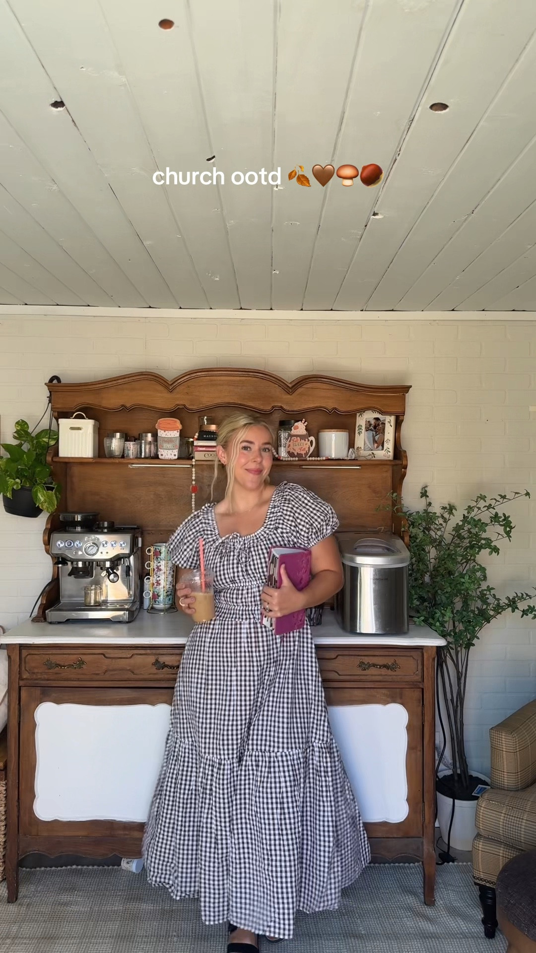 How cute is this gingham dress?! Catch me wearing this all fall 🍂🤎🍄‍🟫🌰 use my code KATIEELEANOR to save $$

#LTKFindsUnder100 #LTKStyleTip #LTKSeasonal