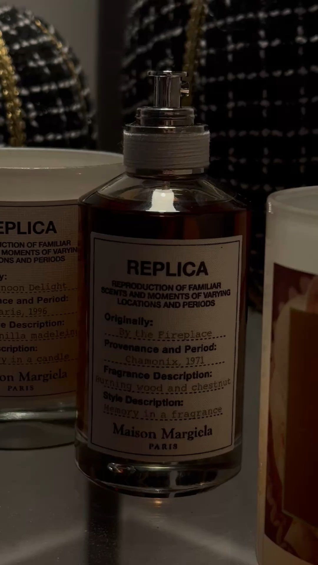 One of the most unique winter fragrances that smells like vanilla, clove oil and roasted chestnuts - also a unisex fragrance! By the Fireplace by Replica #replicafragrance #winterperfume #winterfragrance #winterbeauty 

#LTKGiftGuide #LTKHoliday #LTKBeauty