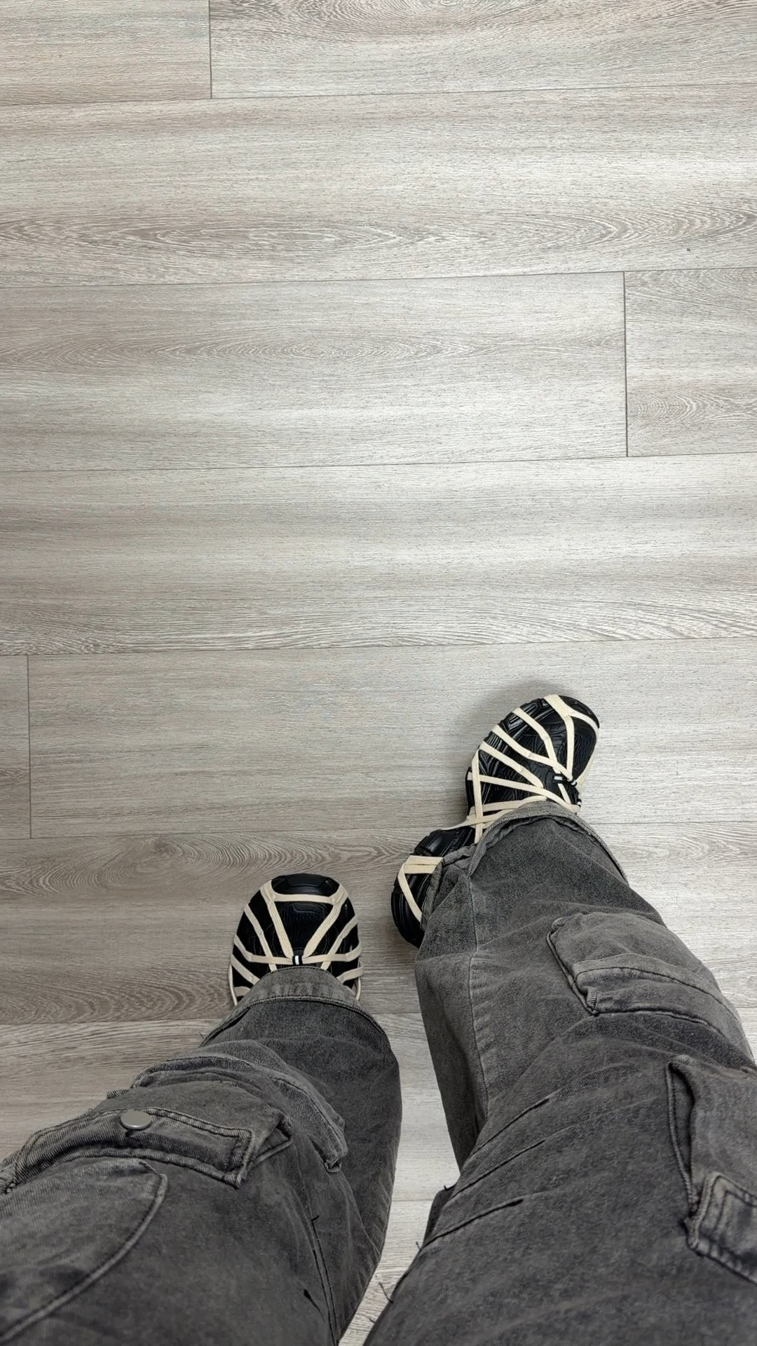 OK, I love these lace sneakers from AKIRA. Definitely a statement sneaker that is very comfortable.