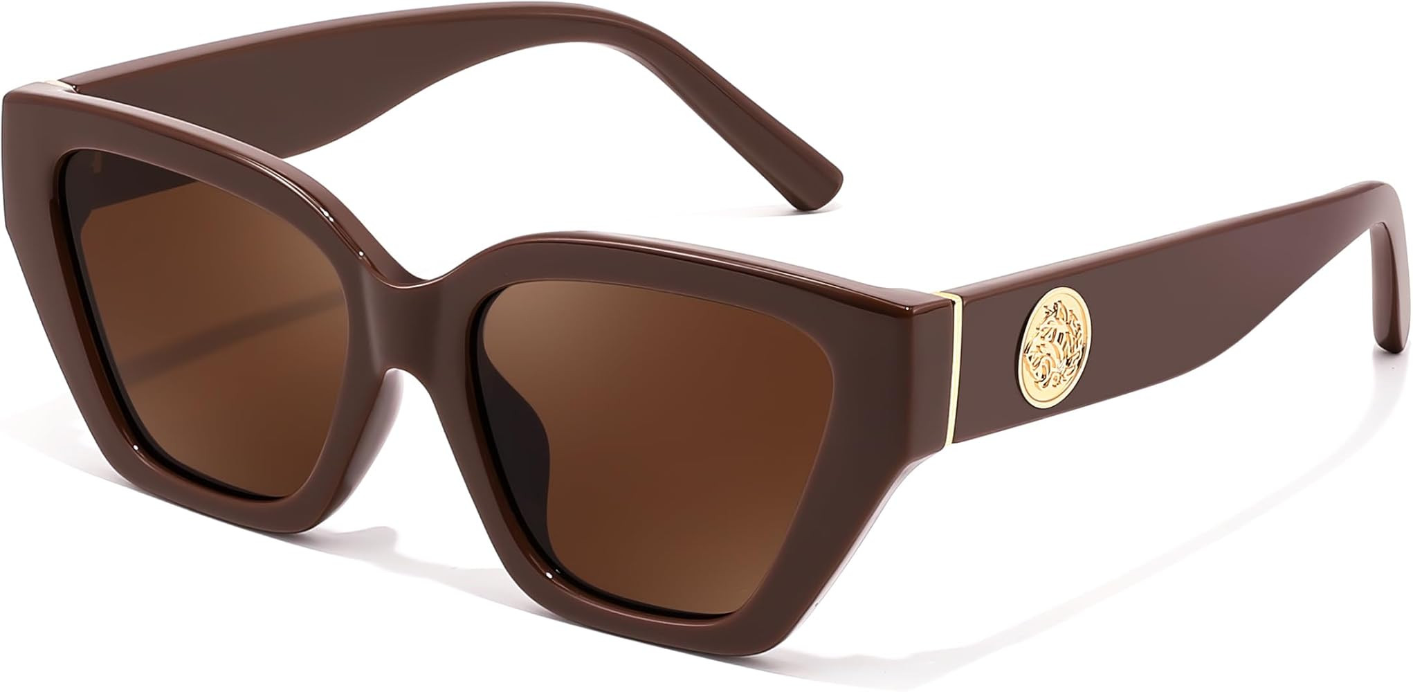 FEISEDY Women's Polarized Cat Eye Sunglasses - UV400 Protection, Trendy Design for Driving & Dail... | Amazon (US)