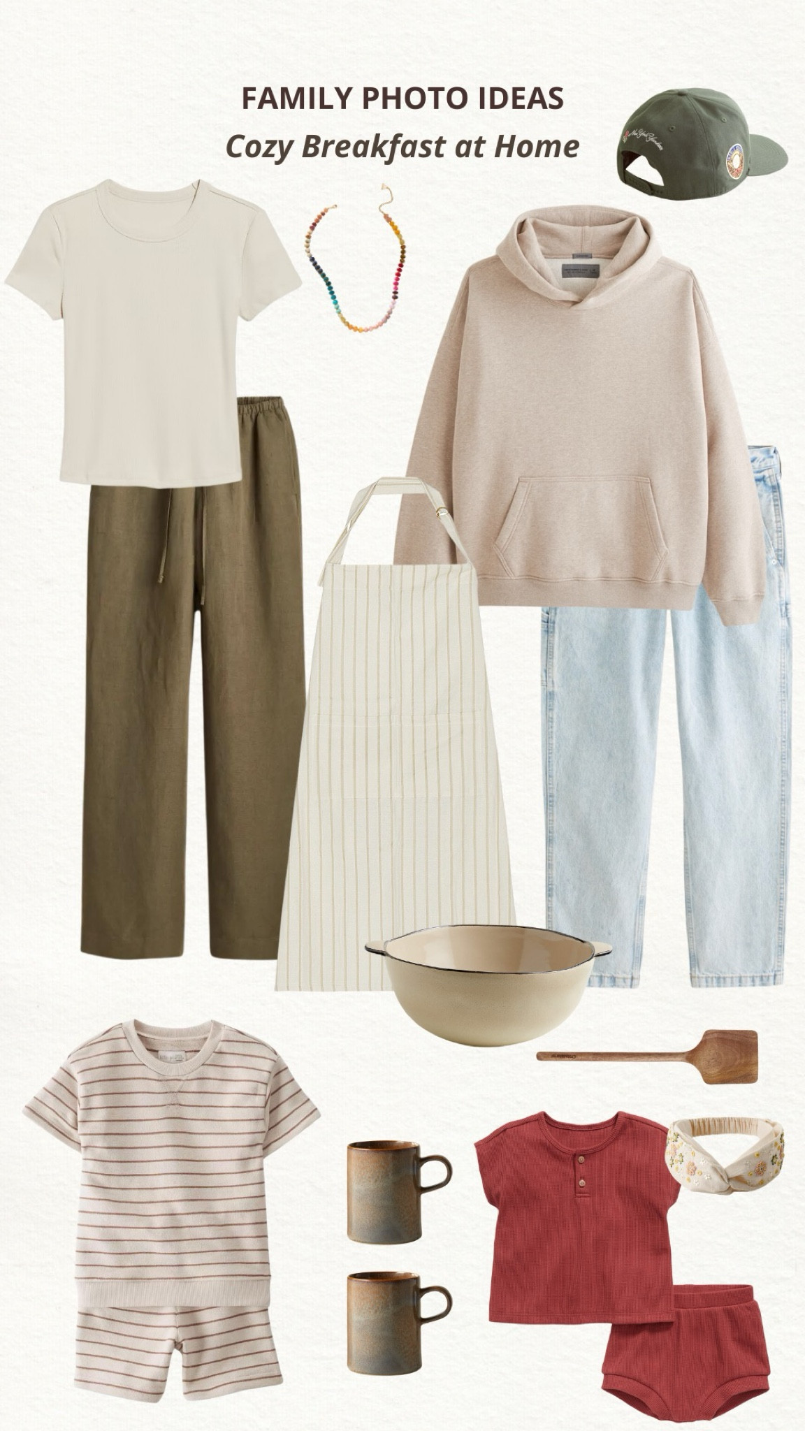 We love doing in-home family photos because everyone can be comfortable in their own element! I suggest making breakfast then eating together for some sweet and candid family moments!  

#LTKfamily