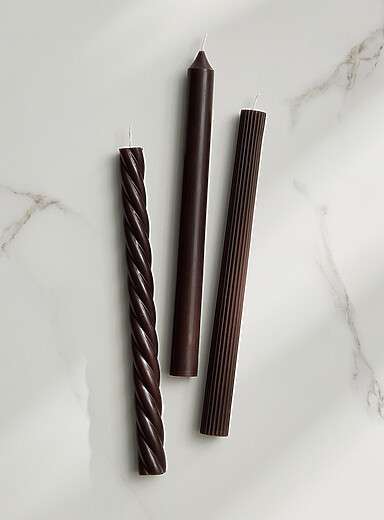 Assorted candlesSet of 3
        
        

		

        
    
        
    
	    
		    
		      ... | Simons