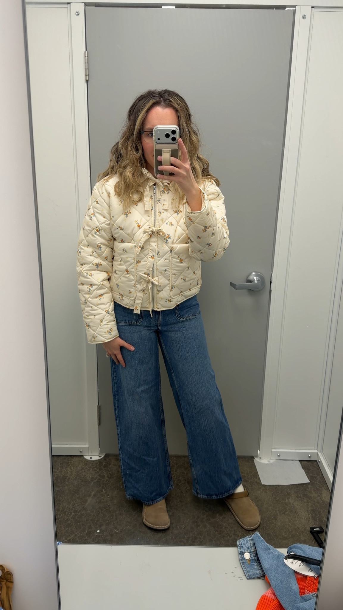 Jacket with ties and tiny flowers🤍
Spring transition piece
Walmart

#LTKSeasonal #LTKWorkwear #LTKmomlife