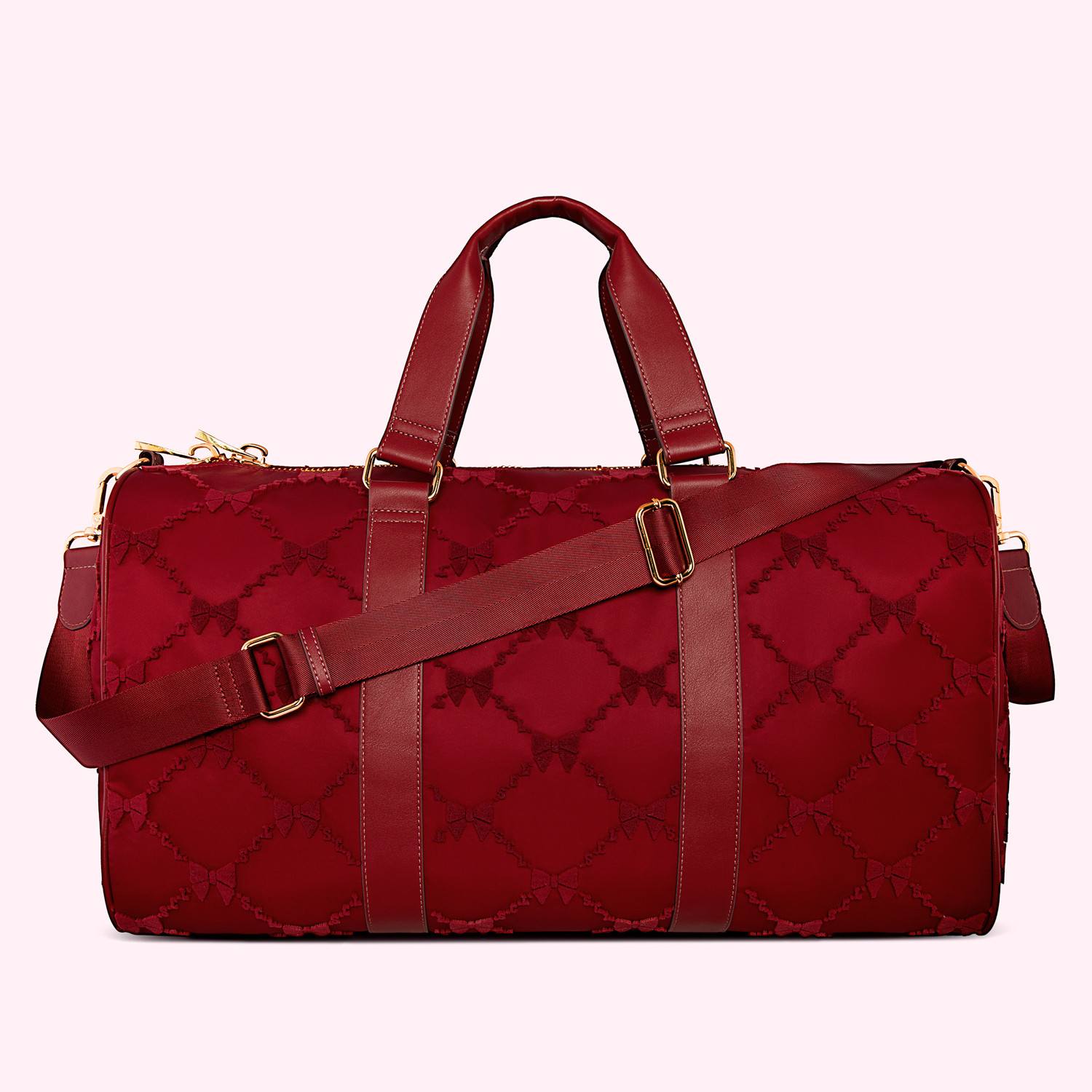 Burgundy Duffle Bag - Customizable | Stoney Clover Lane | Stoney Clover Lane