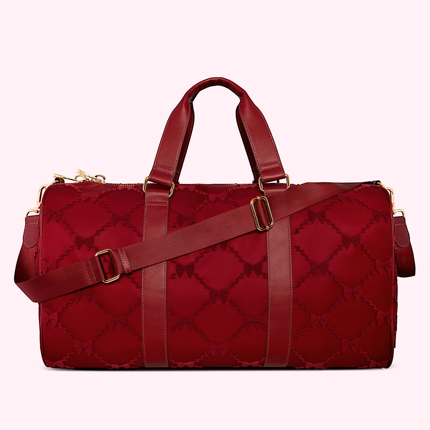 Burgundy Duffle Bag - Customizable | Stoney Clover Lane | Stoney Clover Lane