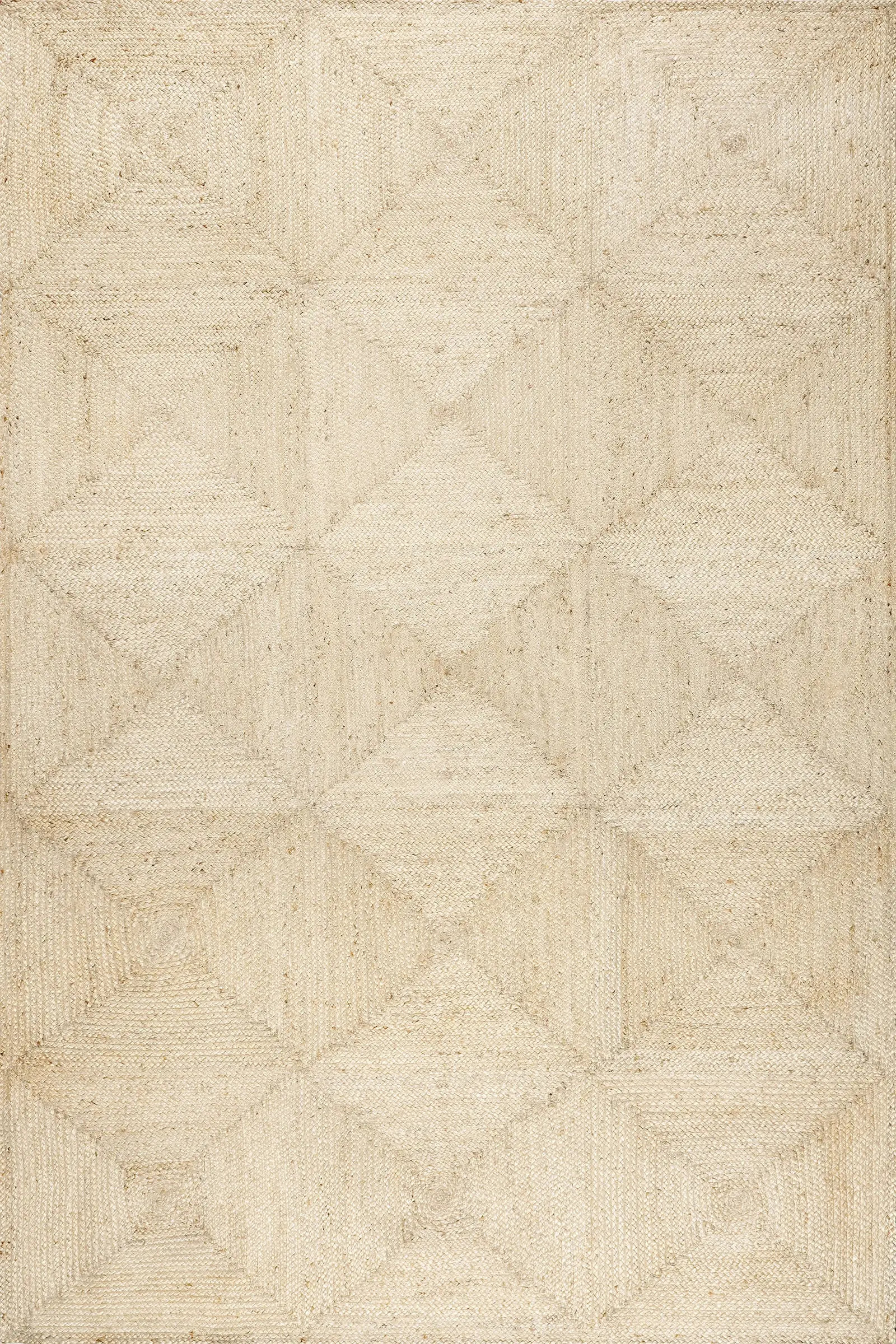 Juniper Jute Tiled Rug | Rugs USA