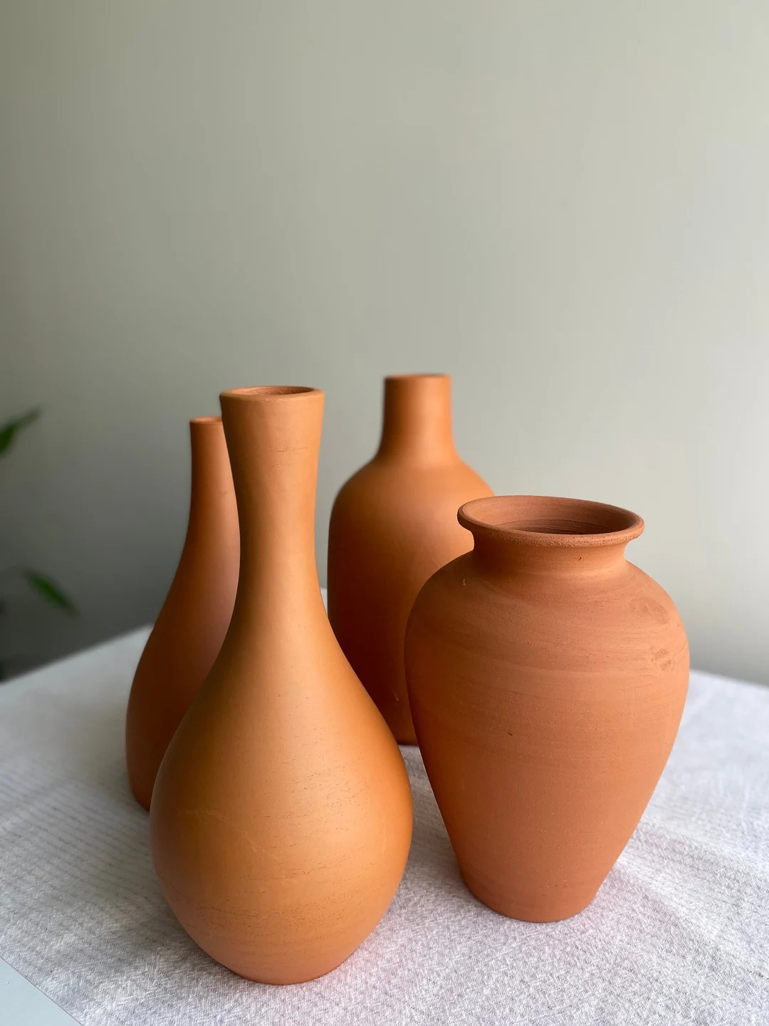 Terracotta Vase,handmade Vase,rustic Clay Vase,ceramic Vase,bohemian Decor Vases,dried Flower Vas... | Etsy (US)