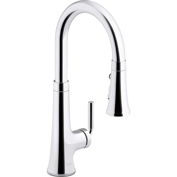 Tone Pull Down Single Handle Kitchen Sink Faucet | Wayfair North America