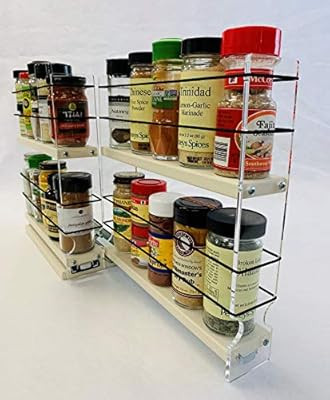 Vertical Spice - 22x2x11 DC - Spice Rack - Narrow Space w/2 Drawers Each with 2 Shelves - 20 Spic... | Amazon (US)