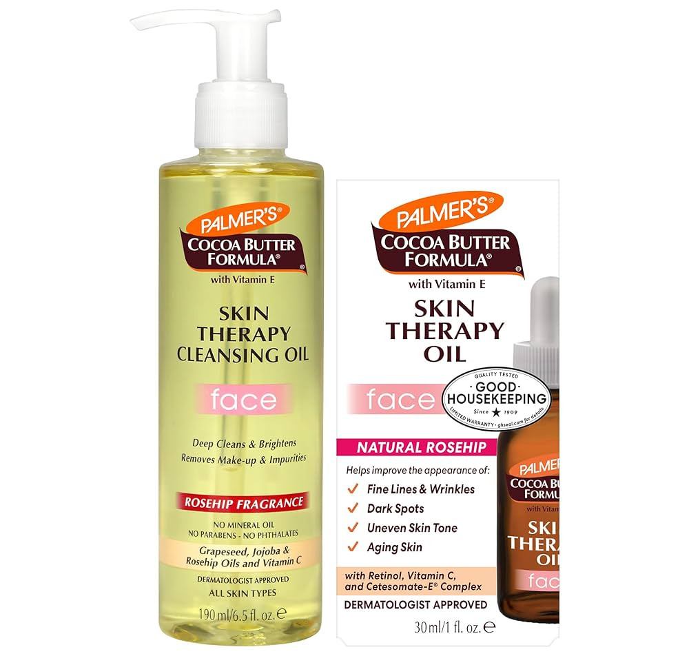 Palmer's Skin Therapy Oil Face bundle (Oil & Cleanser) | Amazon (US)