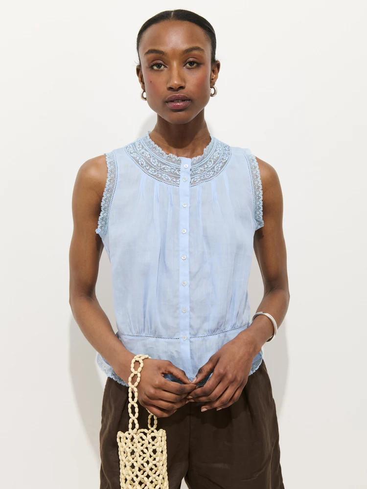 Collette Top In Ramie | Alex Mill